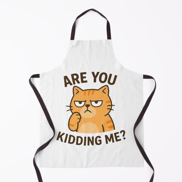 Item preview, Are You Kidding Me – Funny Angry Cat Meme designed and sold by FriskySloths.