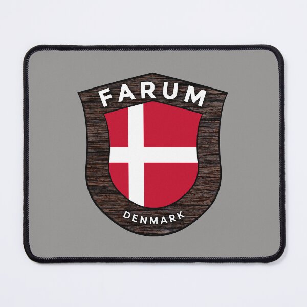 Item preview, Farum Denmark Emblem Flag designed and sold by World Designs.