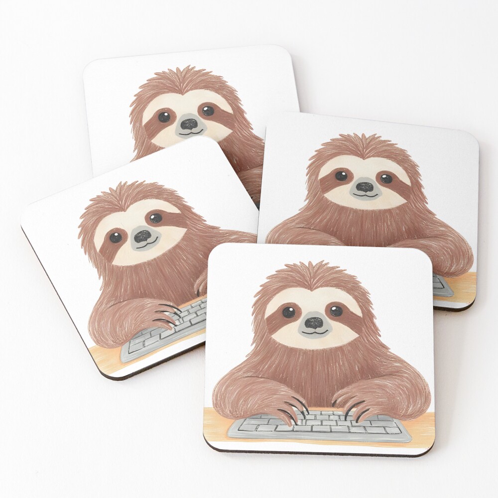 Item preview, Coasters (Set of 4) designed and sold by slothabelle.