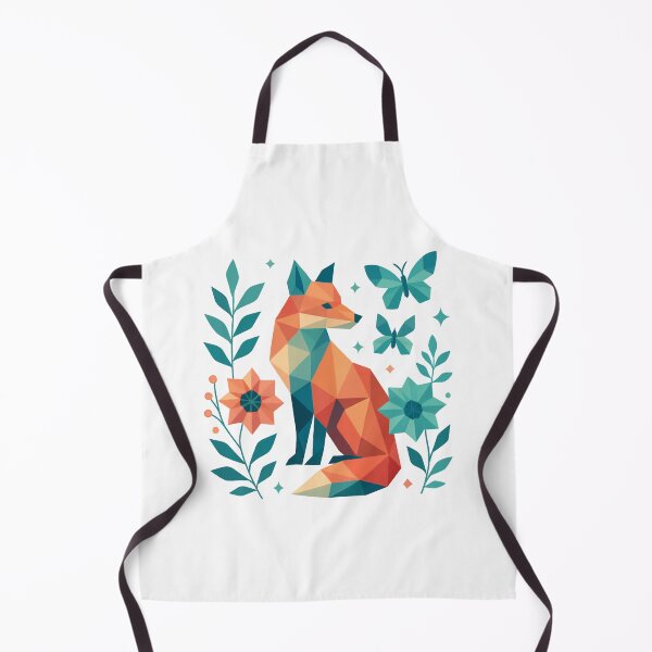 Item preview, Geometric Fox in Warm Hues designed and sold by PrismWild.