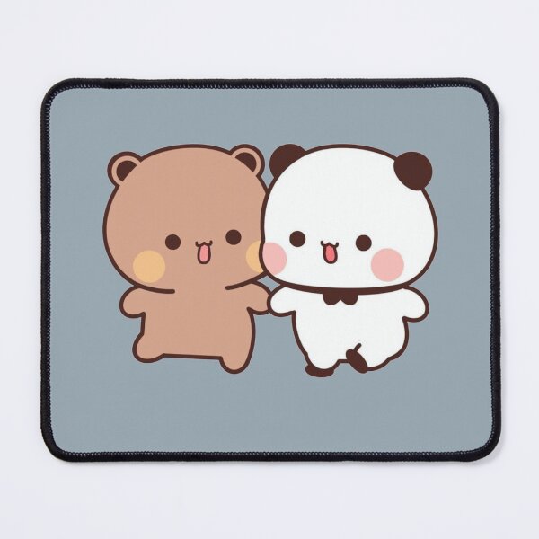 Item preview, Bubu and Dudu Happy Together | Cute Bear Couple | Panda Yier | Bubu Brownie Bear designed and sold by valeriehsin.