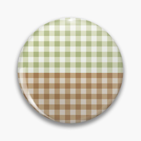 Item preview, Warm Pattern Dual Plaid Gingham II in Tan Sage Green designed and sold by nineFlorals.