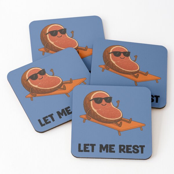 Item preview, Let Me Rest (Meat Relaxing) designed and sold by greggfriedrice.