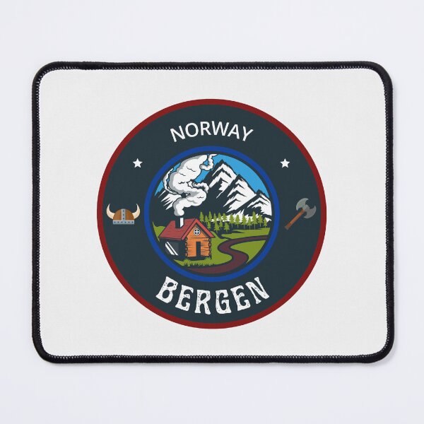 Item preview, Bergen Norway Emblem designed and sold by World Designs.