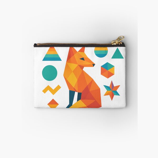 Item preview, Geometric Wolf in Pastel Colors designed and sold by PrismWild.