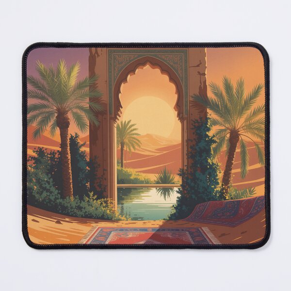 Item preview, Atmospheric landscape in Orientalist style. designed and sold by Lilashakti ⭐️ ⭐️ ⭐️ ⭐️ ⭐️.