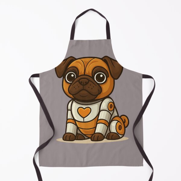 Item preview, Pug Bot designed and sold by MitMopsundHerz Rosinchens_Welt.