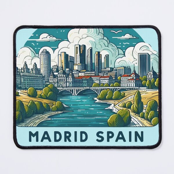 Item preview, Madrid Spain designed and sold by WanderlustCoCo.