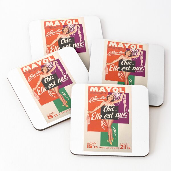 Item preview, Vintage Felix Mayol Burlesque Show Poster designed and sold by IanBakerToons.