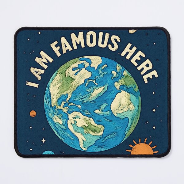 Item preview, I Am Famous Here designed and sold by JMcCordArt.