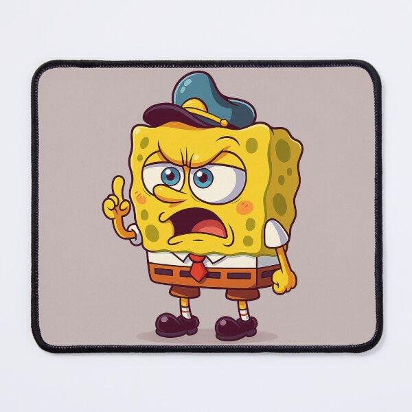 Item preview, Chibi SpongeBob Meme Patrol Pose designed and sold by NutSkyArt.