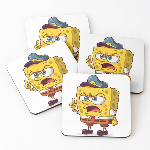 Item preview, Chibi SpongeBob Meme Patrol Pose designed and sold by NutSkyArt.