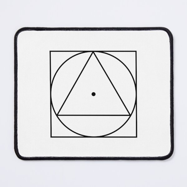 Item preview, Point Triangle Circle Square Royal Arch Masonic Design designed and sold by A Little Shop of Light.