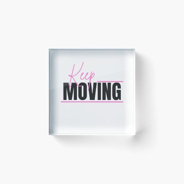 Item preview, Keep Moving Pink  designed and sold by LEGACY-ART.