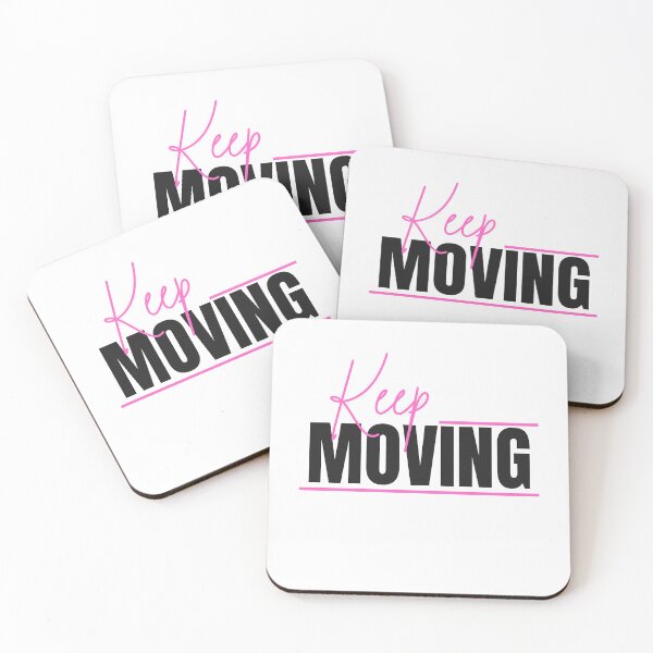 Item preview, Keep Moving Pink  designed and sold by LEGACY-ART.