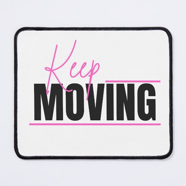 Item preview, Keep Moving Pink  designed and sold by LEGACY-ART.
