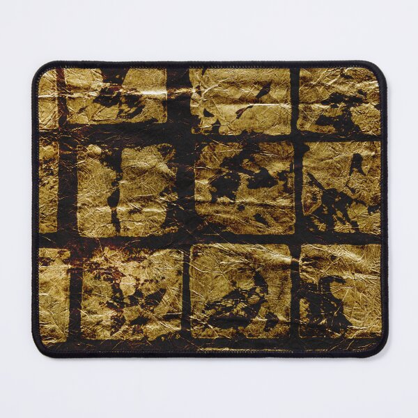 Item preview, Gold Grid Abstract Pattern on Paper designed and sold by NickDedidis.