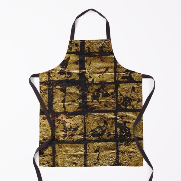 Item preview, Gold Grid Abstract Pattern on Paper designed and sold by NickDedidis.