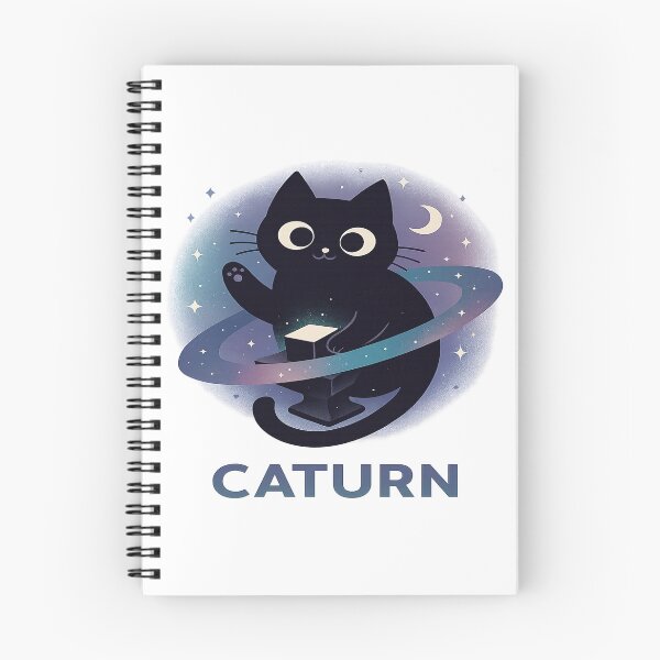 Item preview, Caturn – Space Cat Edition designed and sold by TimeloopAU.