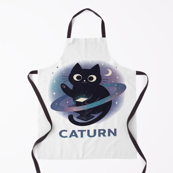 Item preview, Caturn – Space Cat Edition designed and sold by TimeloopAU.