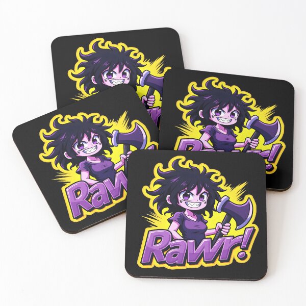 Item preview, Susie Rawr! Deltarune Fierce Fan Art Gaming designed and sold by Ajay Creative Studio.