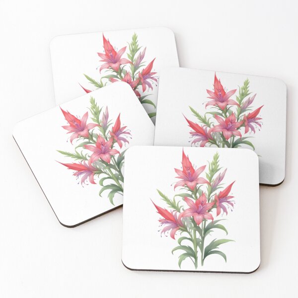 Item preview, Pink Cardinal Flower (Lobelia cardinalis) designed and sold by HOMETOWN86.