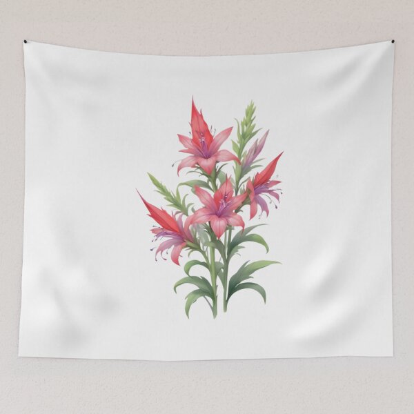 Item preview, Pink Cardinal Flower (Lobelia cardinalis) designed and sold by HOMETOWN86.