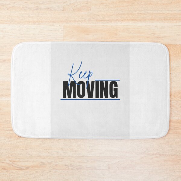 Item preview, Keep Moving Blue  designed and sold by LEGACY-ART.