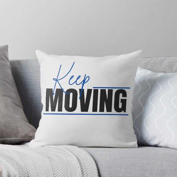 Item preview, Keep Moving Blue  designed and sold by LEGACY-ART.