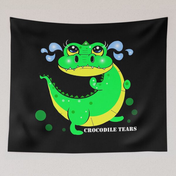Item preview, crocodile tears designed and sold by Shirley cute art .