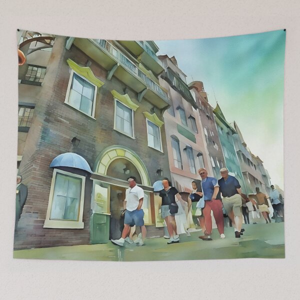Item preview, Brick Façade designed and sold by RCWatercolours.