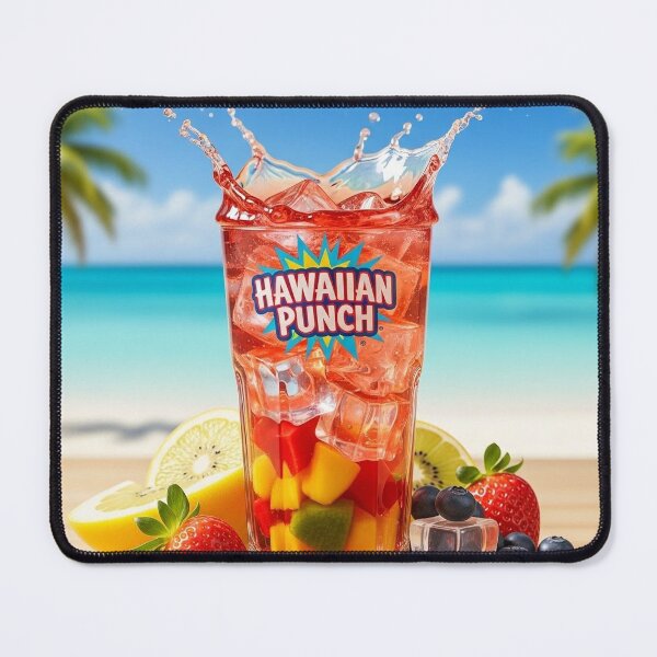Item preview, Bright tropical Hawaiian Punch drink with fruit splash and vibrant colors designed and sold by kitosonito.