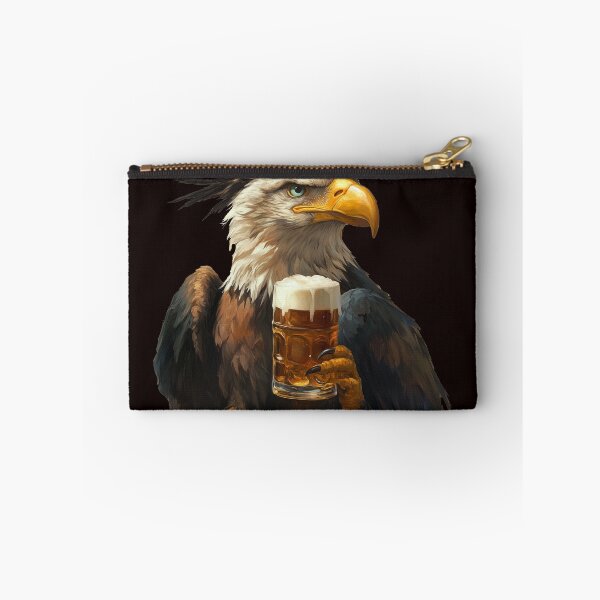 Item preview, Noble eagle with a beer designed and sold by Majorprint.