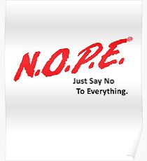 N.O.P.E. (Light Version) Poster