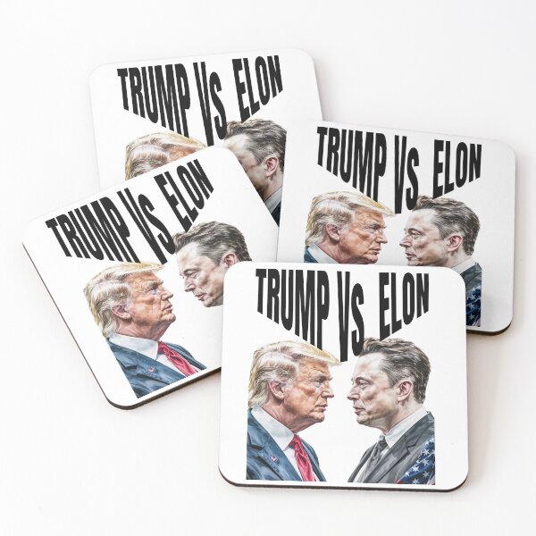 Item preview, Trump Vs Elon  designed and sold by Roy & Tiffany.