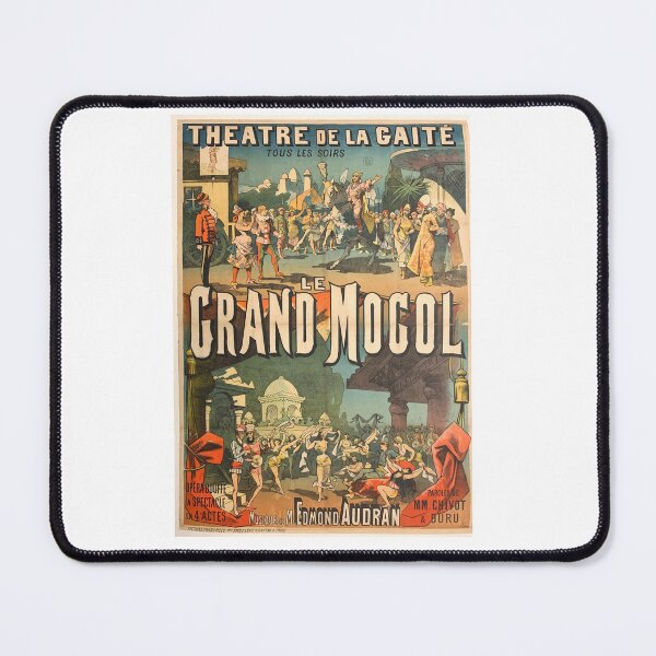 Item preview, Le Grand Mocol Vintage Show Poster designed and sold by IanBakerToons.