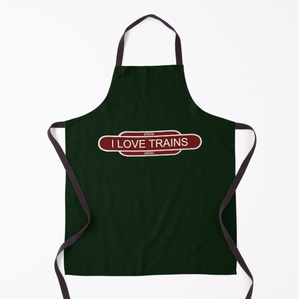 Item preview, I love trains designed and sold by Murph's Images.