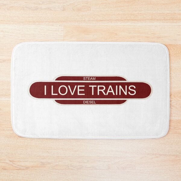 Item preview, I love trains designed and sold by Murph's Images.