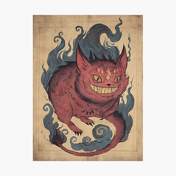 Item preview, Supernatural Yokai Creature designed and sold by bapupa.