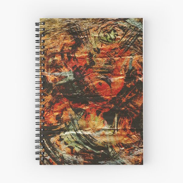 Item preview, Abstraction On Paper with Red, Orange and Black Strokes designed and sold by NickDedidis.