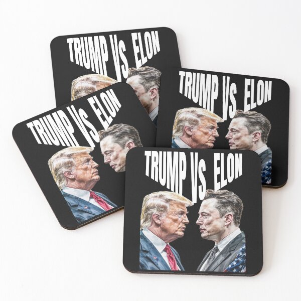 Item preview, Trump Vs Elon designed and sold by Roy & Tiffany.