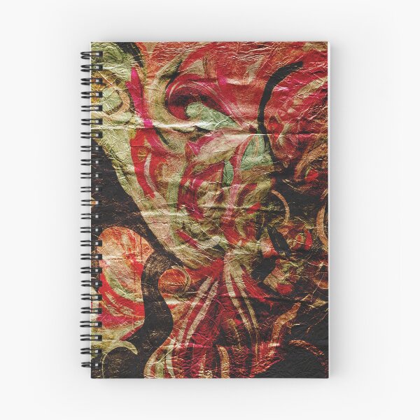 Item preview, Abstract Swirling Colors And Shapes On Paper designed and sold by NickDedidis.