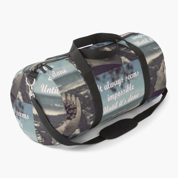 Item preview, It always seems impossible,until it's done/Quote/Motivation designed and sold by VeenaNair23.