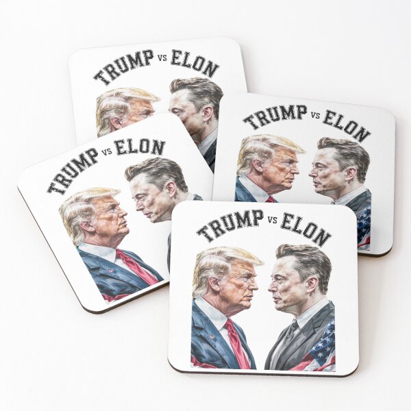 Item preview, Trump Vs Elon  designed and sold by Roy & Tiffany.