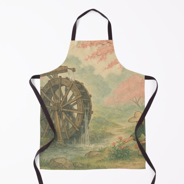 Item preview, Garden at the Waterwheel designed and sold by Sigtrix.