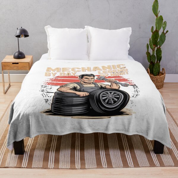 Item preview, Mechanic By Day Legend By Night – Funny Garage Tee designed and sold by Start with INGz.