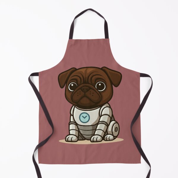 Item preview, Pug Bot designed and sold by MitMopsundHerz Rosinchens_Welt.
