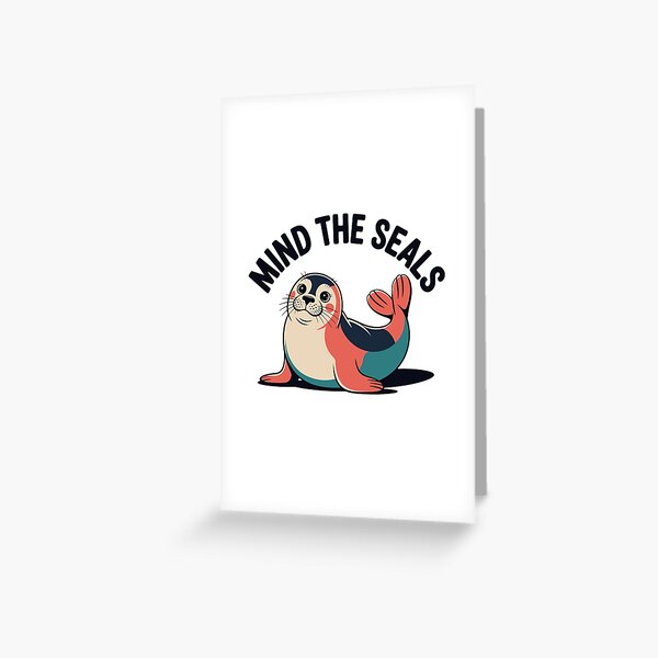 Item preview, Mind the Seals designed and sold by jkrphoto.