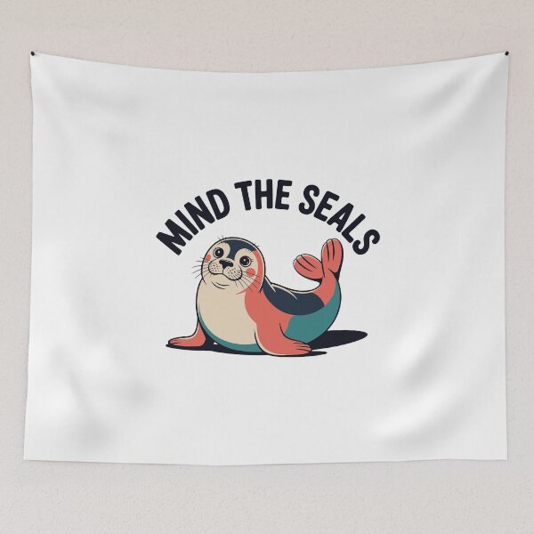 Item preview, Mind the Seals designed and sold by jkrphoto.