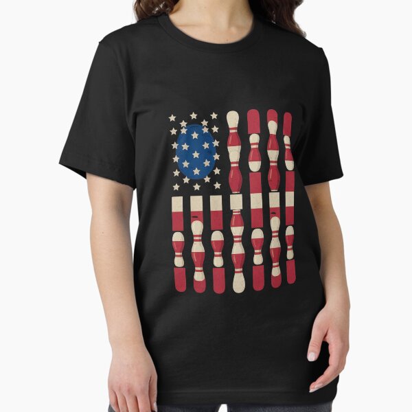Item preview, American Flag - Patriotic Bowler & Bowling designed and sold by HerJournal.